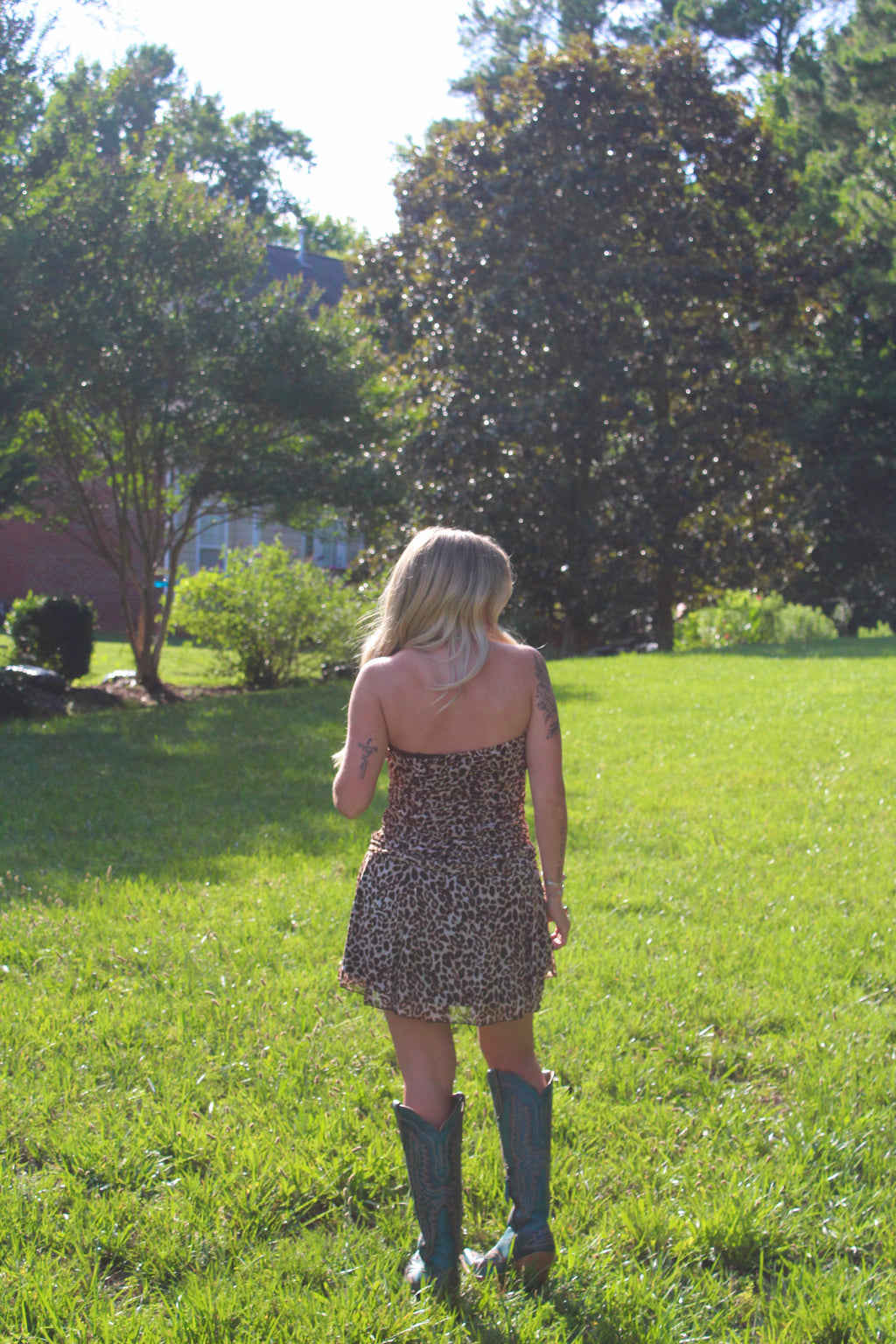 The Ana Leopard Dress – Saint & Spur Boutique