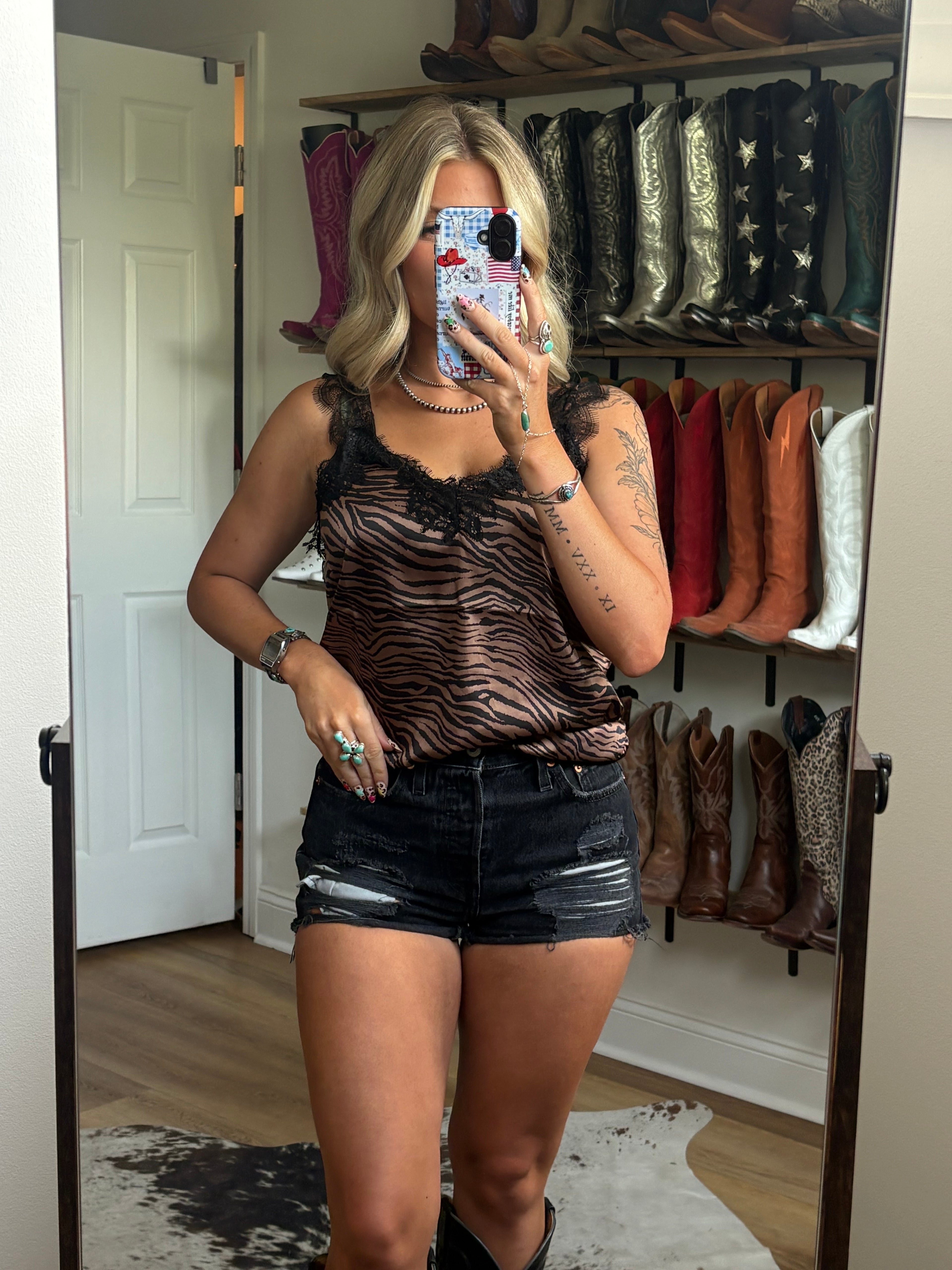 The Madison Zebra Tank