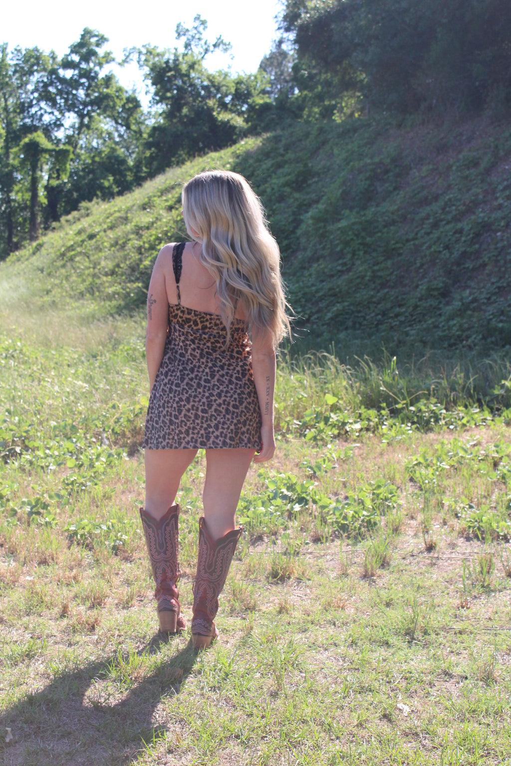 The Caitlyn Leopard Mini Dress