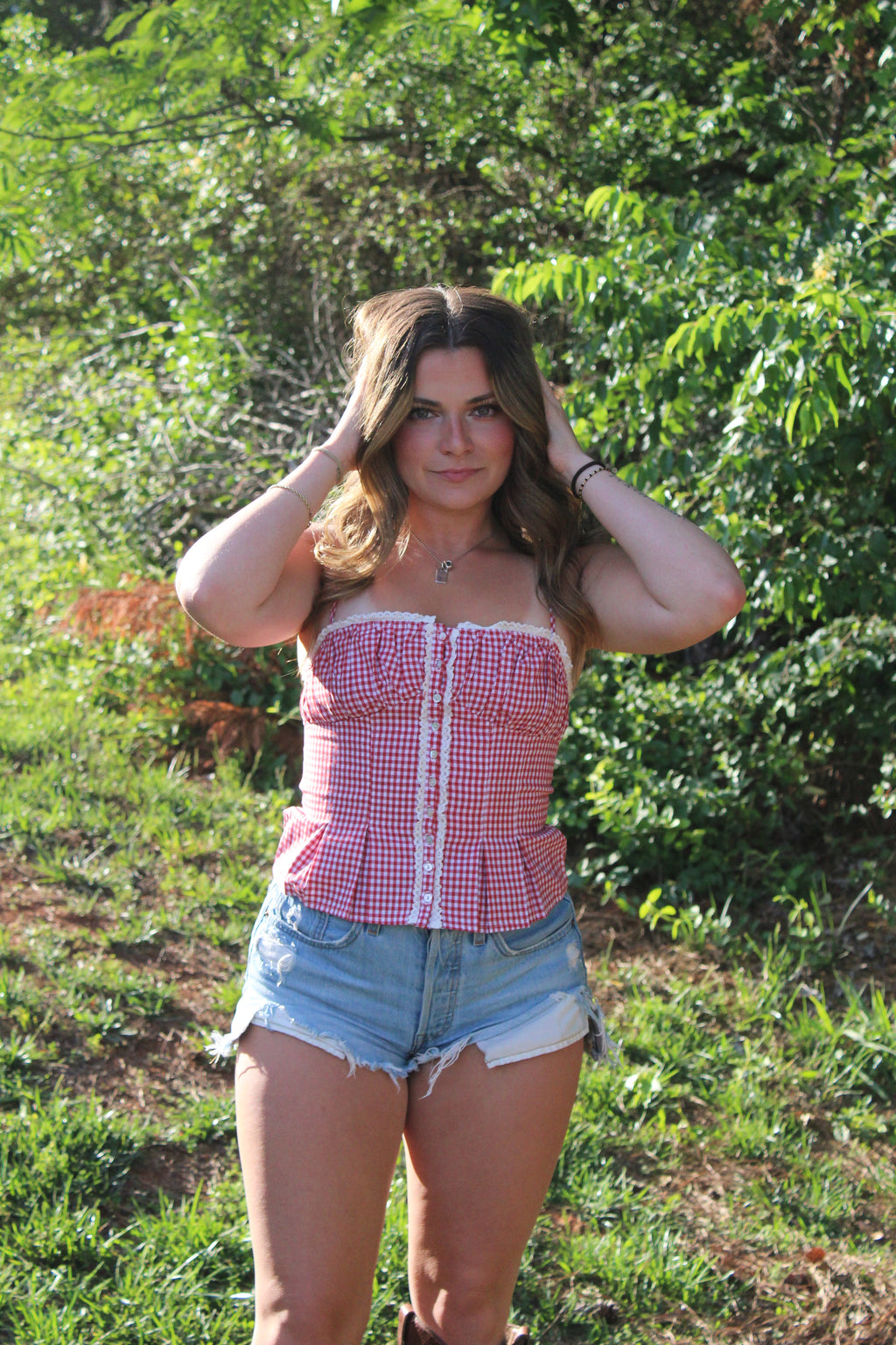 The Sav Gingham Top