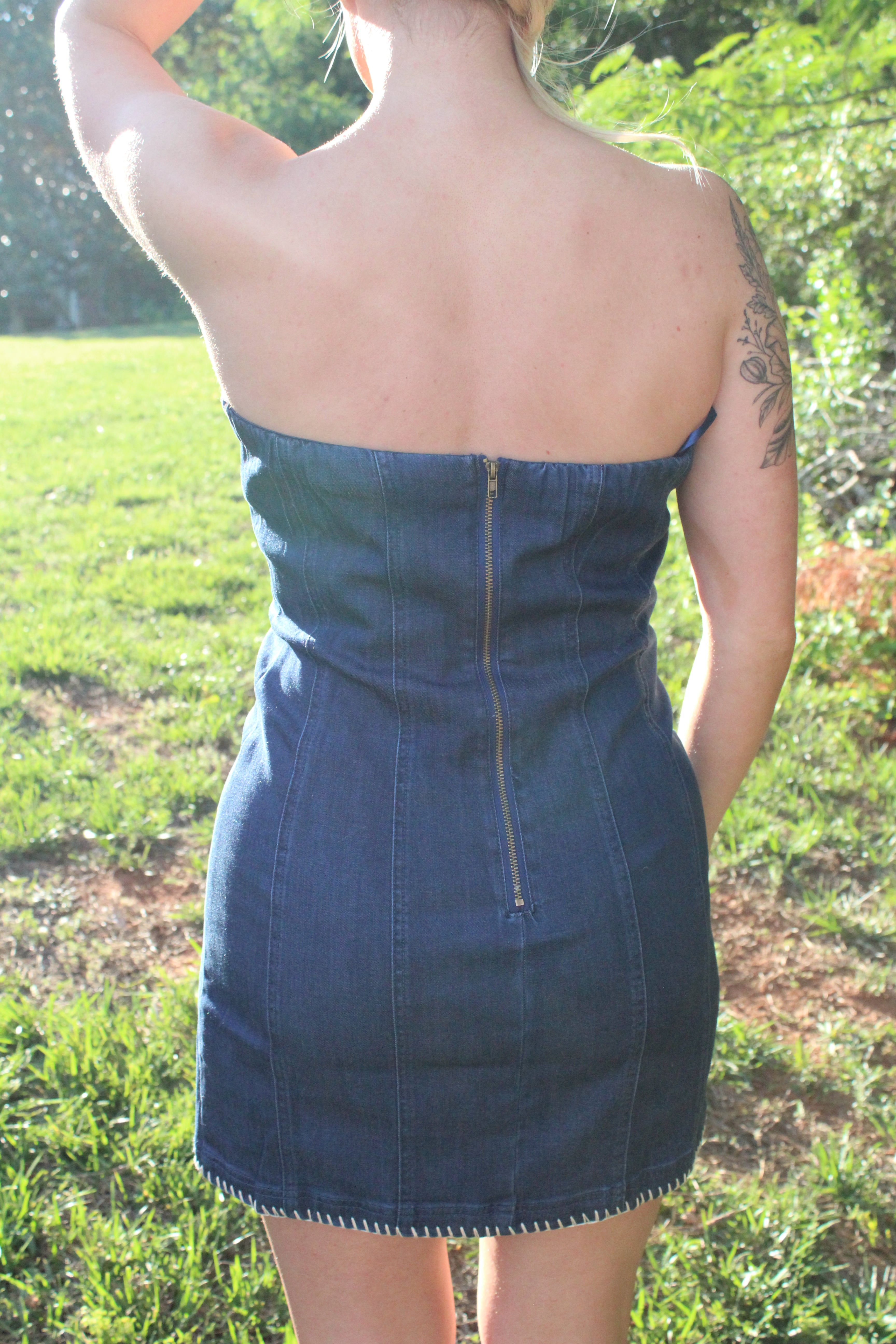The Lakelynn Denim Dress